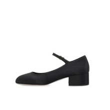 Miu Miu Women's Black Canvas Leather - Lined Mary Jane Pumps - BEAUTY BAR