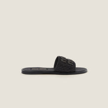 Miu Miu Women's Black Luxury Flat Slipper - BEAUTY BAR