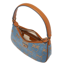 Pinko Mini Love Bag Half Moon Denim - BEAUTY BAR