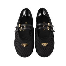 Prada Black Mesh Fabric Ballerinas - BEAUTY BAR