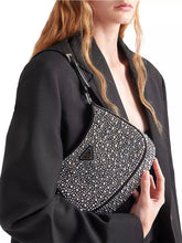 Prada Cleo Satin Bag With Crystals - BEAUTY BAR