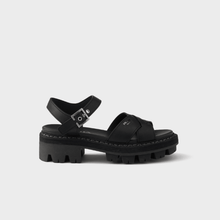 Prada Crisscross Leather Platform Sandals - BEAUTY BAR