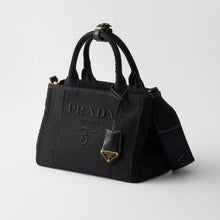 Prada Jardinière Small Cotton Canvas Handbag - BEAUTY BAR