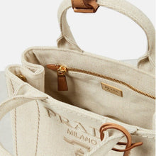 Prada Jardinière Small Linen Blend Bag - BEAUTY BAR