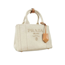 Prada Jardinière Small Linen Blend Bag - BEAUTY BAR