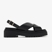 Prada Leather Sandals With The Iconic Enameled Metal Triangle Logo