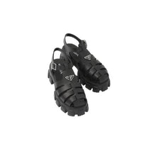 Prada Monolith Caged Rubber Sandals - BEAUTY BAR