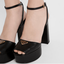 Prada Nappa Leather Platform Sandals