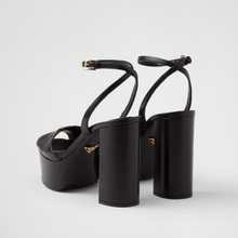Prada Nappa Leather Platform Sandals