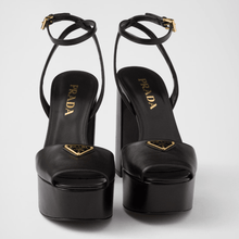 Prada Nappa Leather Platform Sandals