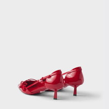 Prada Openside Patent Leather Pumps