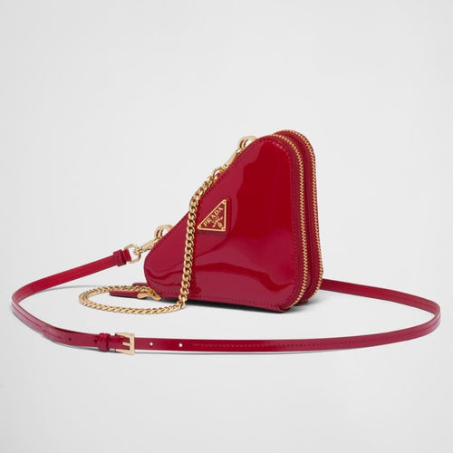 Prada Patent Leather Mini Pouch