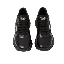 Prada Sneakers In Recycled Nylon And Patent Leather - BEAUTY BAR