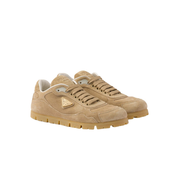 Prada Trail Faded Suede Sneakers - BEAUTY BAR