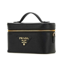 Prada Women Leather Mini-Bag-Black - BEAUTY BAR