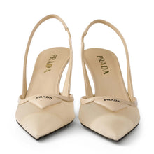 Prada Mesh Slingback Pumps 75mm