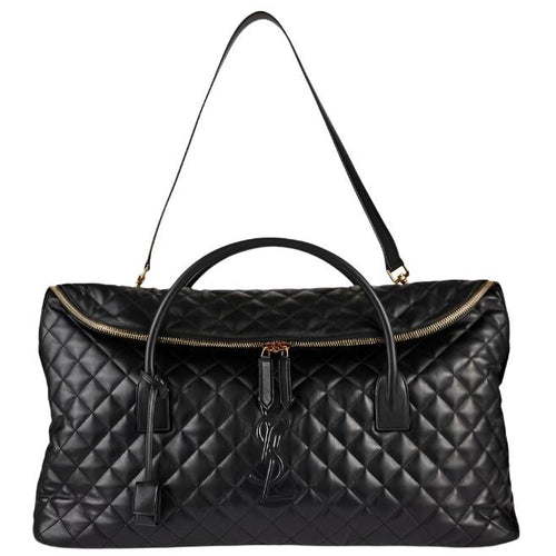 Yves Saint Laurent Es Giant Leather Travel Bag