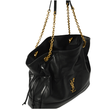 Saint Laurent Jamie Shopping Bag – Black Quilted Leather with Tonal YSL Logo | Luxury Designer Tote - BEAUTY BAR