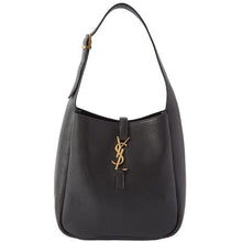 Saint Laurent Women's Black Le 5 À 7 Supple Small Leather Shoulder Bag - BEAUTY BAR