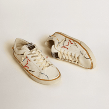 Super-Star LTD With Perforated Star And Metallic Leather Heel Tab