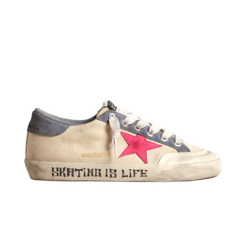 Super-Star Penstar LTD In Canvas With Lobster-Colored Suede Star
