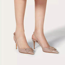 Valentine V Logo Signature Calfskin High Heel Sandal - BEAUTY BAR