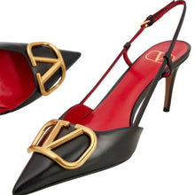 Valentino Garavani 80mm VLogo Signature Pumps Black - BEAUTY BAR