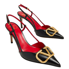 Valentino Garavani 80mm VLogo Signature Pumps Black - BEAUTY BAR