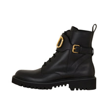 Valentino Garavani Lace-Up Boots Vlogo Signature