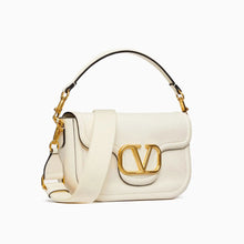 Valentino Garavani Loco VLogo Shoulder Bag in Grained Leather - BEAUTY BAR