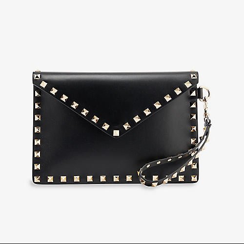 Valentino Garavani Medium Rockstud Pochette Wristlet