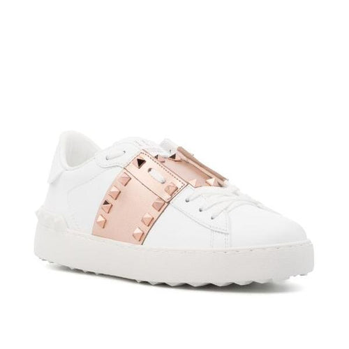Valentino Garavani Rockstud Leather Sneakers