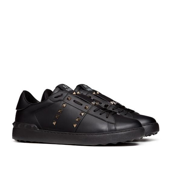 Valentino Garavani Rockstud Untitled 11' Sneakers Black - BEAUTY BAR