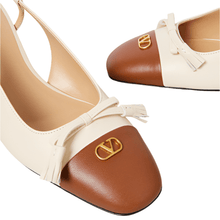 Valentino Garavani Valet Du Roi Leather Slingback Pumps - BEAUTY BAR