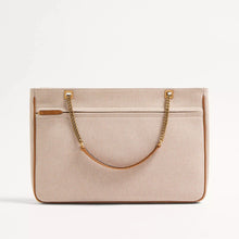 Valentino Garavani Viva Superstar Medium Canvas Shopping Bag Beige - BEAUTY BAR