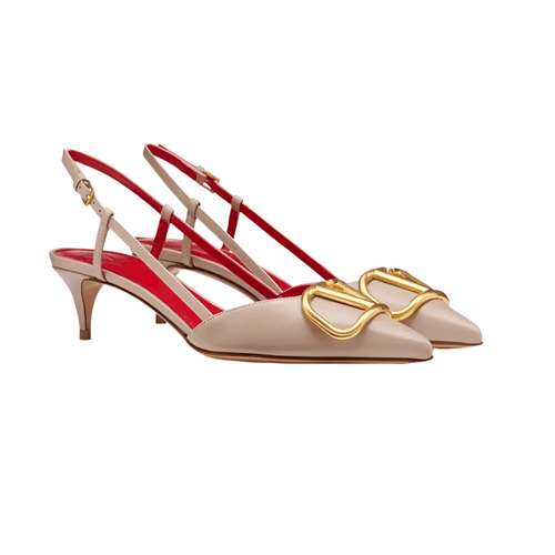 Valentino Garavani VLogo Leather Pumps