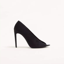 Valentino Open Toe Revealed Suede Pumps 105mm - BEAUTY BAR