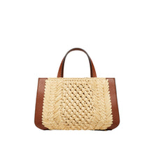 Valentino Small VLogo Signature Raffia Hand Bag - BEAUTY BAR