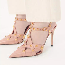 Valentino Studdy Leather Pumps 10 Cm - BEAUTY BAR