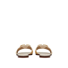 Valentino V Logo 80mm Woven Raffia Slide Slipper - BEAUTY BAR