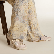 Women's True-Star In Pastel Pink Suede With Silver Star And Heel Tab