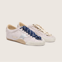 Women's True-Star In Pastel Pink Suede With Silver Star And Heel Tab