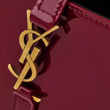 Yves Saint Laurent Burgundy Hobo Bag