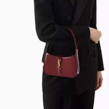 Yves Saint Laurent Burgundy Hobo Bag