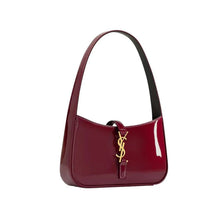 Yves Saint Laurent Burgundy Hobo Bag