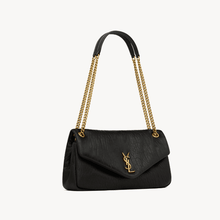 Yves Saint Laurent Calypso Small in Grained Lambskin Black - BEAUTY BAR