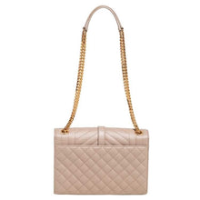 Yves Saint Laurent Cassandre Beige Quilted Leather Shoulder Bag - BEAUTY BAR