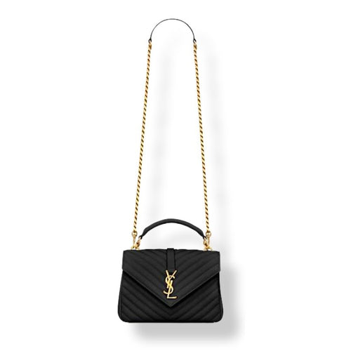 Yves Saint Laurent Envelope Large Bag In Quilted Grain