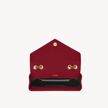 Yves Saint Laurent Loulou Small in Matelassé Lambskin Deeply Red - BEAUTY BAR
