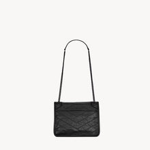 Yves Saint Laurent Niki Baby In Vintage Leather Black - BEAUTY BAR